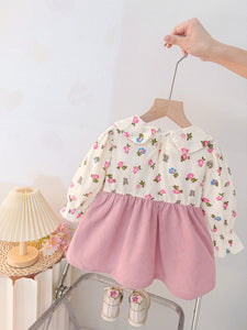 ✨ Vestido Infantil "Osito Dulce"