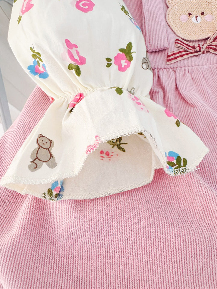 ✨ Vestido Infantil "Osito Dulce"