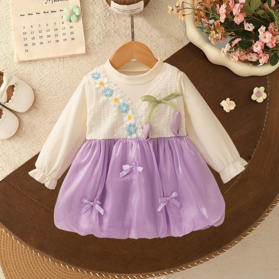 🌷vestido Burbuja Tulipán - Primavera Soñada ✨