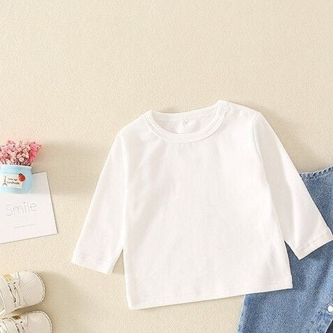 Conjunto Jumper Corto de Denim "Teddy Basic" 🧸 con Camiseta Blanca