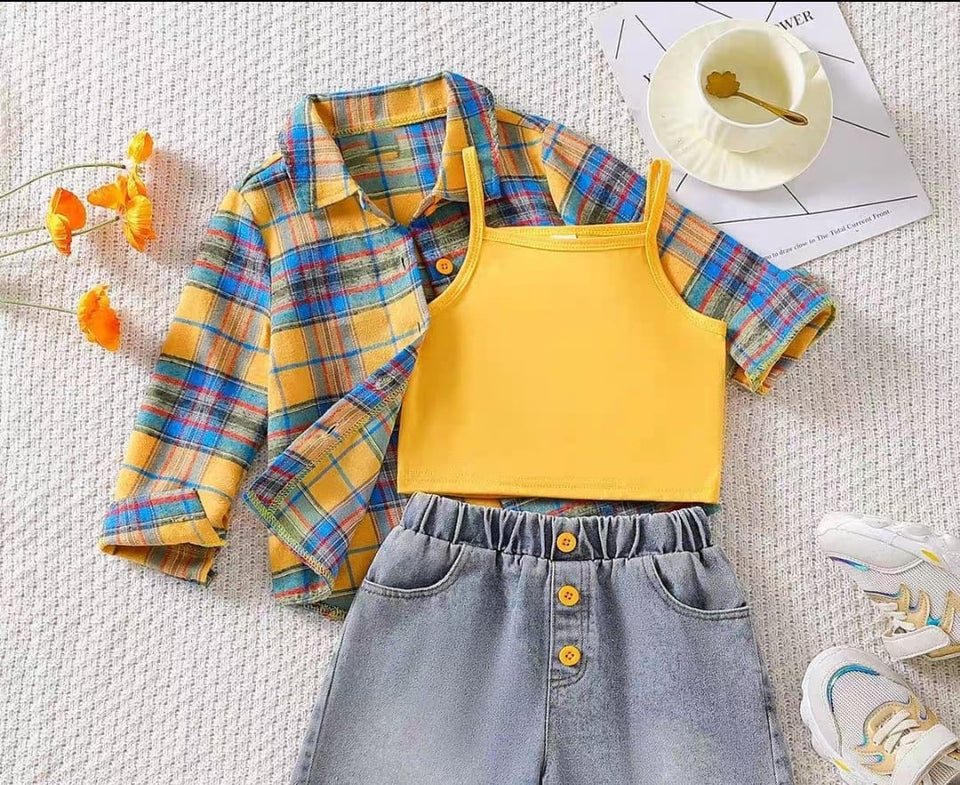 ☀️Set 3 Piezas Grunge Chic de Verano 🌻